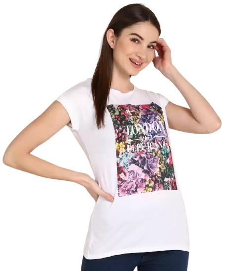 Pepe Jeans Graphic Women T-Shirt