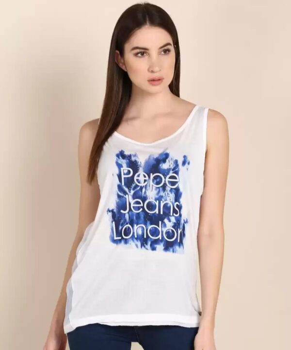 Pepe Jeans Printed Women Top