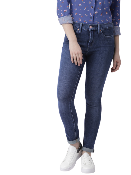 Levis Women Skinny Fit Mid-Rise Stretchable Jeans