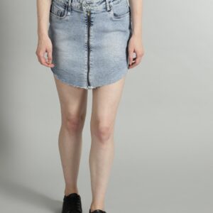 Roadster Women Denim A-line Skirt