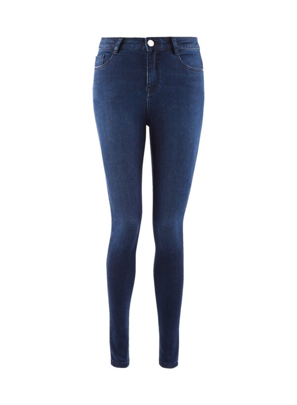 Indigo Shape And Lift Stretch Skinny Jeans