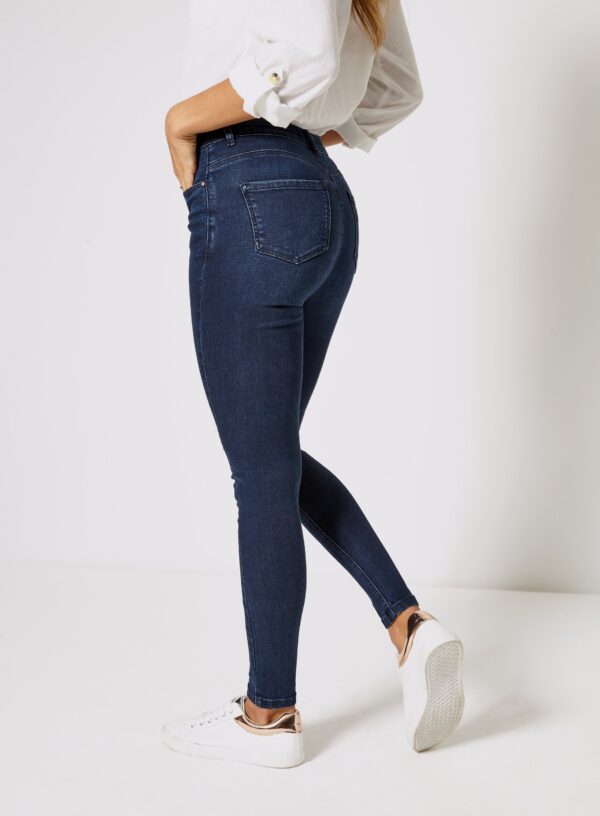 Indigo Shape And Lift Stretch Skinny Jeans