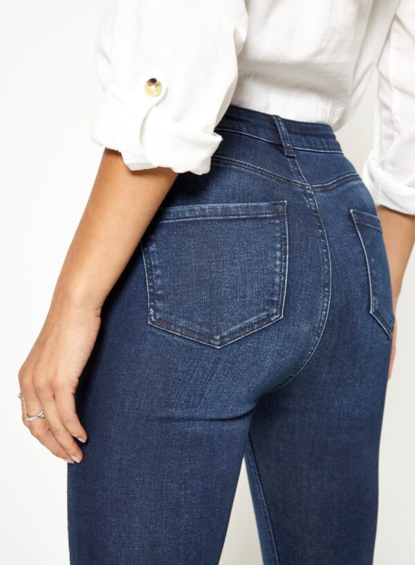 Indigo Shape And Lift Stretch Skinny Jeans