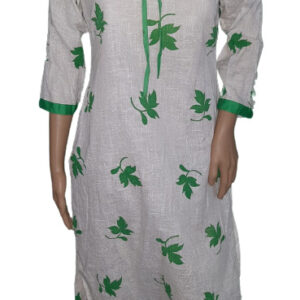 Libas white printed Kurti