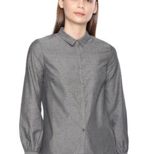 Chemistry Women Embroidered Chambray Shirt