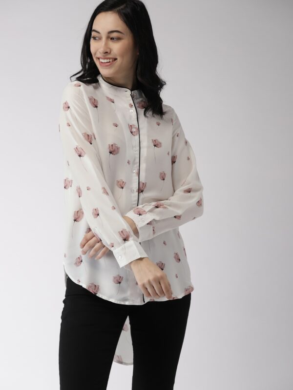 Mast & Harbour Women Regular Fit Printed Casual Shirt