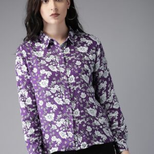 Moda Rapido Women Regular Fit Printed Casual Shirt