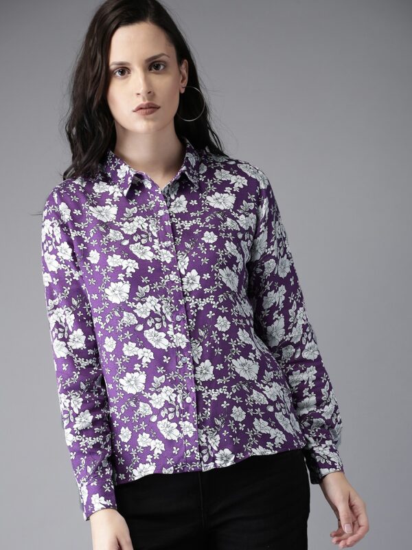 Moda Rapido Women Regular Fit Printed Casual Shirt