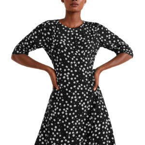 MANGO Women Floral Print Wrap Dress