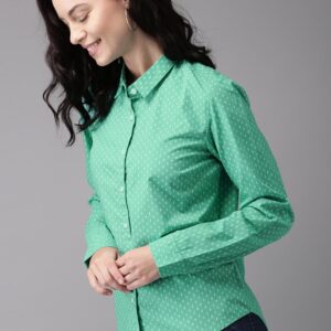 HERE&NOW Women Regular Fit Printed Casual Shirt