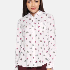 Allen Solly Woman Regular Fit Printed Casual Shirt