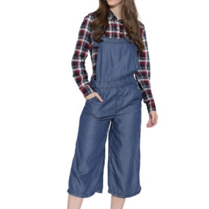 OVS Cropped Denim Dungarees