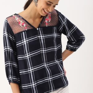 DressBerry Women Checked Top