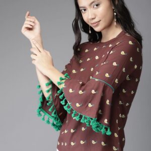 HERE&NOW Women Printed Top