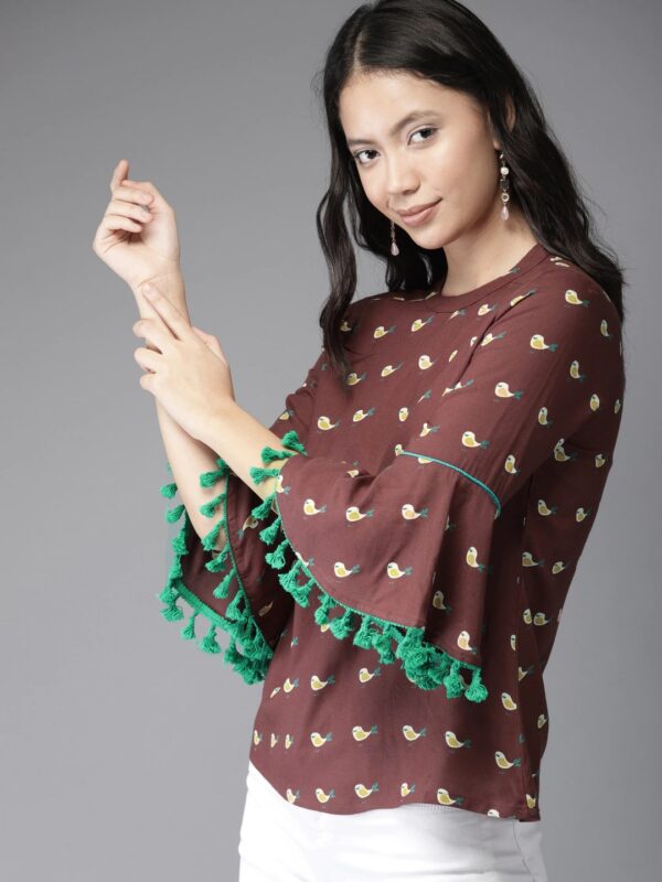 HERE&NOW Women Printed Top