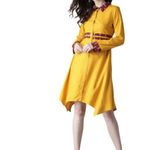 HERE&NOW Women Solid Shirt Dress