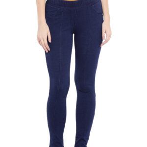 DressBerry Women Solid Denim Jeggings