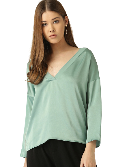 MANGO Women Solid Top