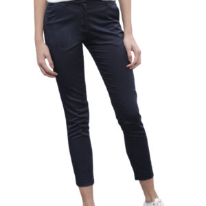 Ether Women Solid Skinny Fit Flat-Front Trousers