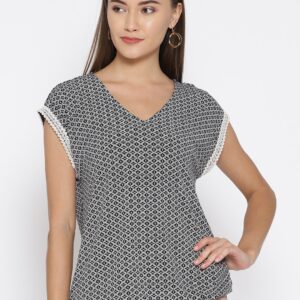 OVS Women Printed Blouson Top