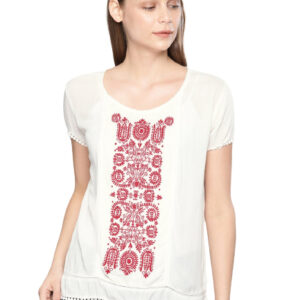 Chemistry Women Embroidered Top