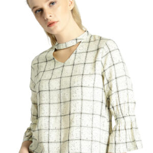 Roadster Women Checked Top