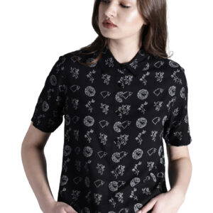 Kook N Keech Women Regular Fit Printed Casual Shirt