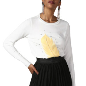 Miss Bennett Women Embellished Sweater