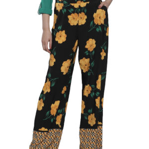 DOROTHY PERKINS Women Printed Parallel Trousers