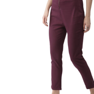 Mast & Harbour Women Solid Trouser