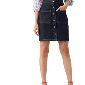 DressBerry Women Straight Denim Skirt