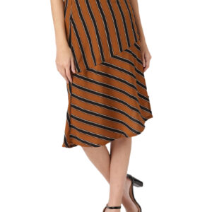 DressBerry Women Striped A-Line Skirt