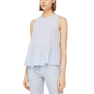 MANGO Women Solid A-Line Top