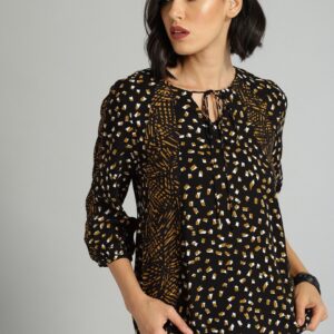 Roadster Women Printed A-Line Top