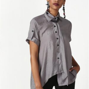 Miss Bennett Women Solid Shirt Style Top