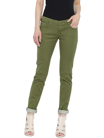 Flying Machine Women Twiggy Super Skinny Fit Trousers