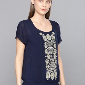 Chemistry Women Embroidered Top