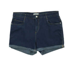 Mast & Harbour Women Solid Regular Fit Denim Shorts