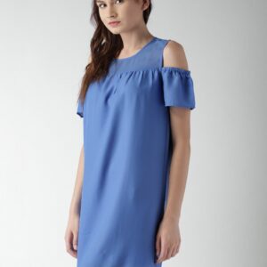 Mast & Harbour Women Solid A-Line Dress