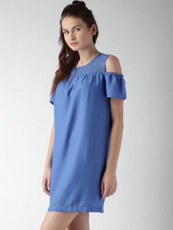 Mast & Harbour Women Solid A-Line Dress