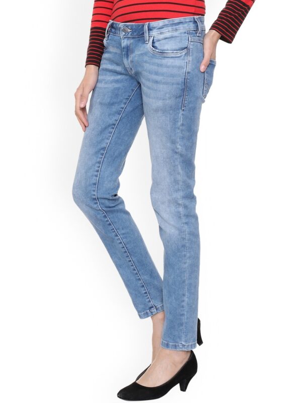 Allen Solly Woman Slim Fit Stretchable Jeans