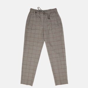 MANGO Women Regular Fit Checked Regular Trousers