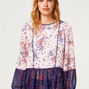 ESPRIT Women  Printed A-Line Top