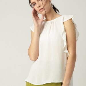 MANGO Women  Solid Top