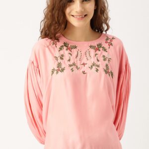 DressBerry Women Coloured Solid Top