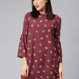 French Connection Women  Printed A-Line Dress