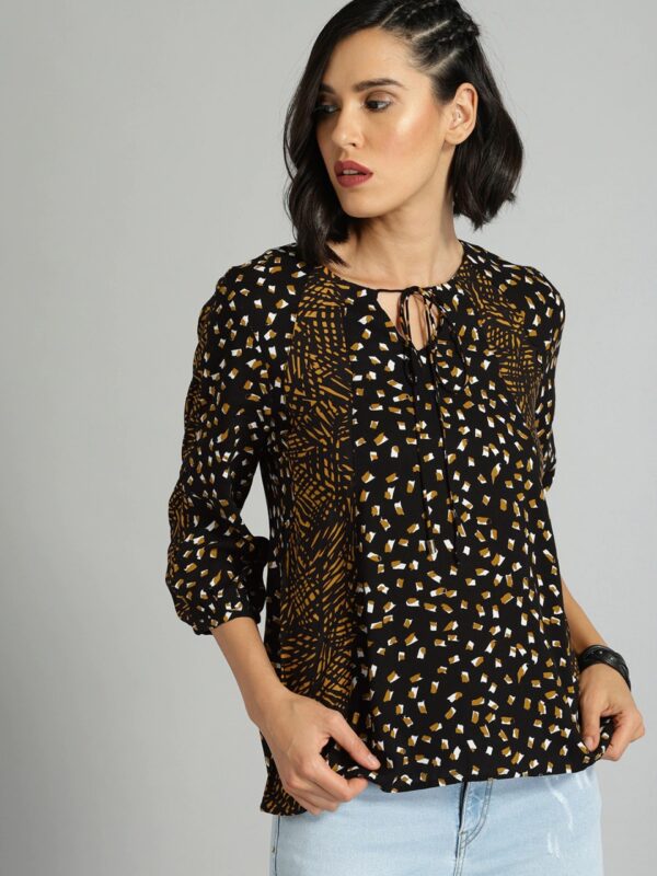 Roadster Women  Printed A-Line Top