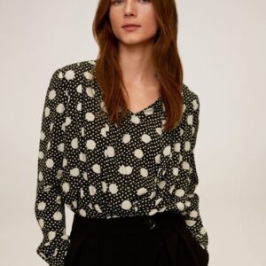 MANGO Women  Printed Top