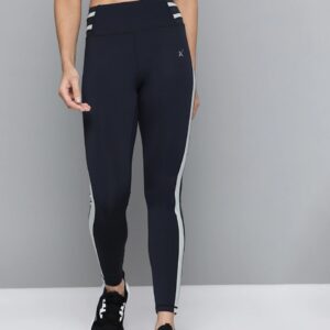 HRX by Hrithik Roshan Women Skinny Fit Solid Rapid Dry Cropped Training Tights