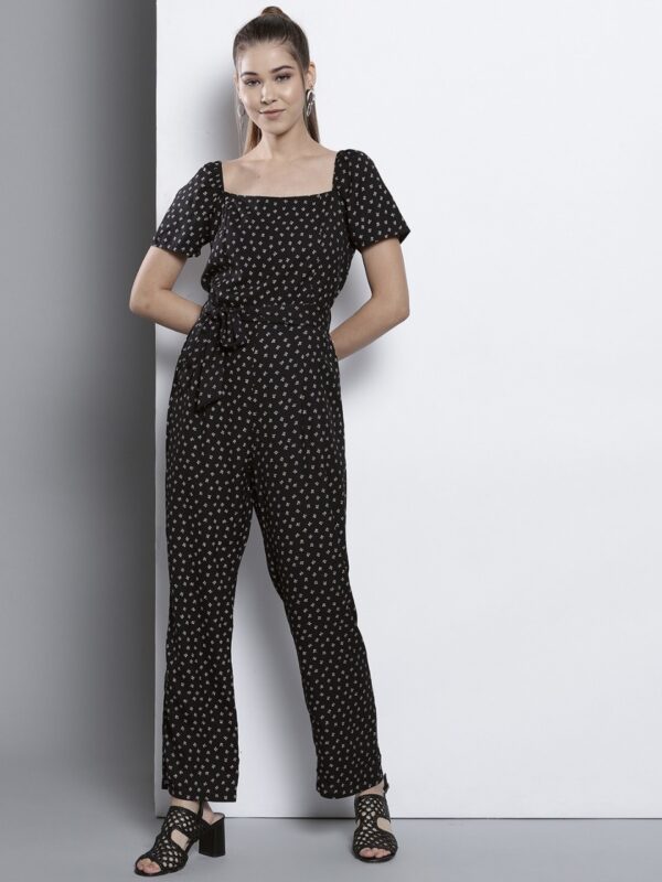 DOROTHY PERKINS Women Printed Basic Jumpsuit